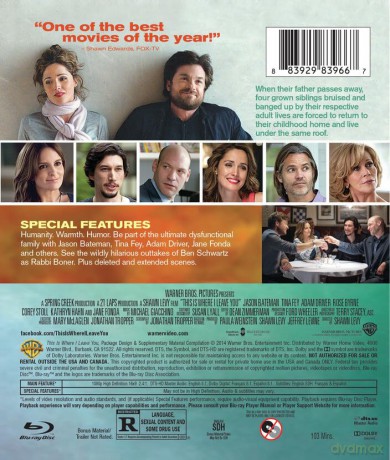 This is Where I Leave You (Powiedzmy sobie wszystko) [Blu-Ray]