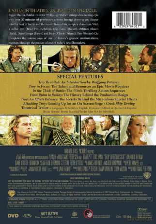 Troy Director's Cut (Unrated) [DVD]
