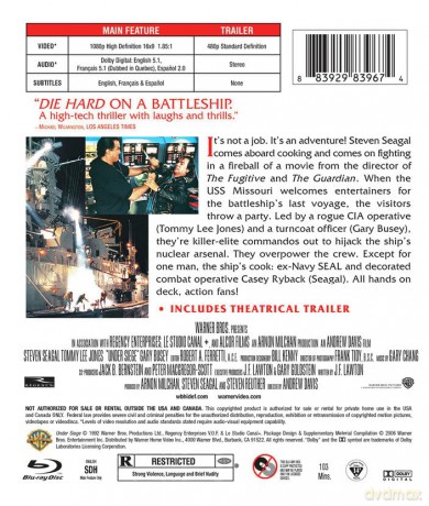 Under Siege (Liberator) [Blu-Ray]