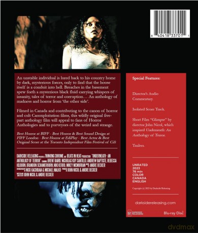 Underneath: An Anthology of Terror [Blu-Ray]