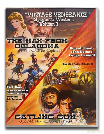 Vintage Vengeance Double Feature: The Man From Oklahoma + Gatling Gun [DVD]