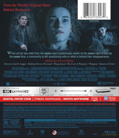 Weapons (Zniknięcia) [Blu-Ray 4K]