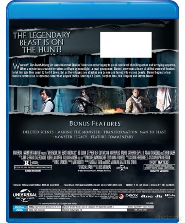 Werewolf: The Beast Among Us (Wilkołak: Bestia wśród nas) [Blu-Ray]