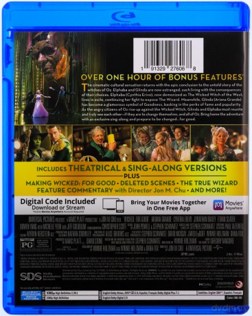Wicked: For Good (Wicked: Na dobre) [Blu-Ray]