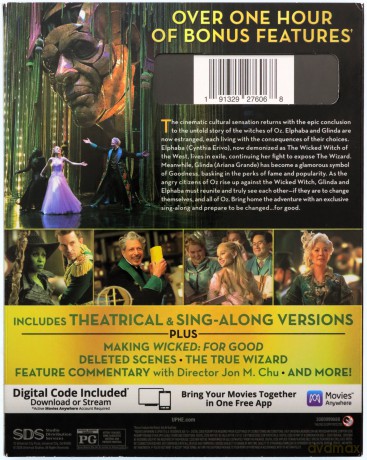 Wicked: For Good (Wicked: Na dobre) [Blu-Ray]
