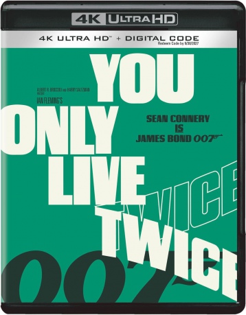 007 James Bond You Only Live Twice (Żyje się tylko dwa razy) [Blu-Ray 4K]