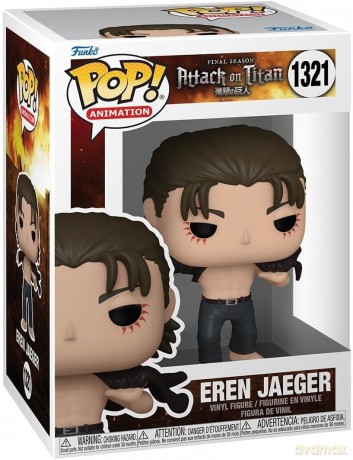 Attack on Titan POP! Animation Vinyl Figure Eren Jeager 9 cm