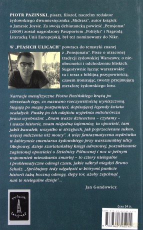 Ptasie Ulice - Paziński Piotr [KSIĄŻKA]