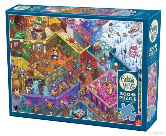 COBBLE HILL 500 el. Labirynt fantasy w stylu D&D 113759