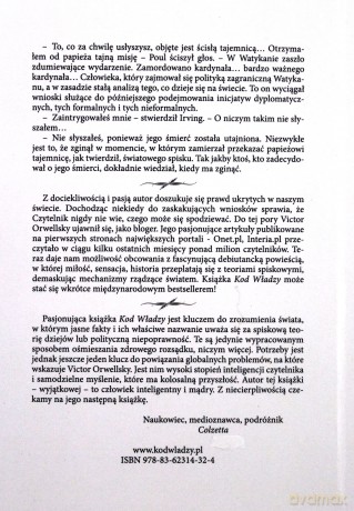 Kod Władzy - Orwellsky Victor [KSIĄŻKA]