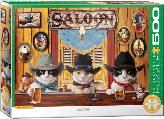 EUROGRAPHICS 500 el. Saloon by Lucia Heffernan 6500-6052