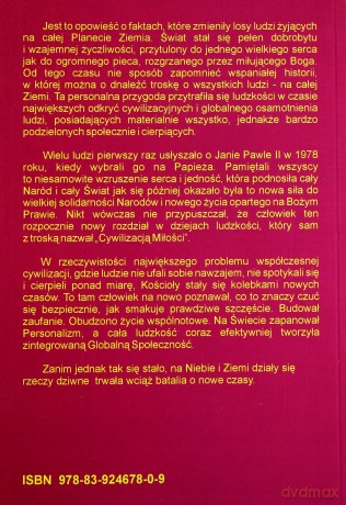 Bajka Dla Jana Pawła II - Maślanka Wacław [KSIĄŻKA]