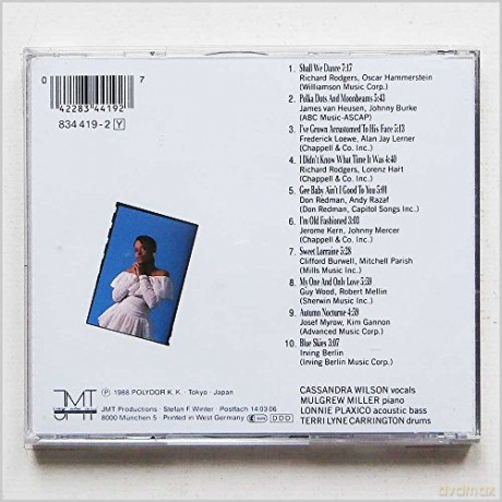 Wilson Cassandra: Blue Skies [CD]