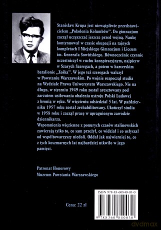 X Pawilon Katownia Ub Na Rakowieckiej - Stanisław Krupa [KSIĄŻKA]