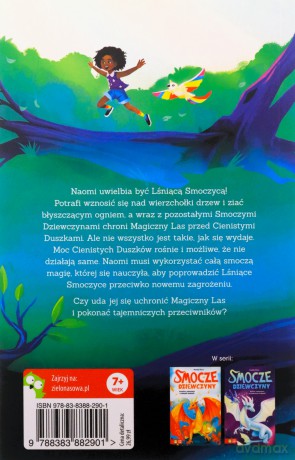 Naomi, smoczyca o tęczowych łuskach. Smocze Dziewczyny - Maddy Mara