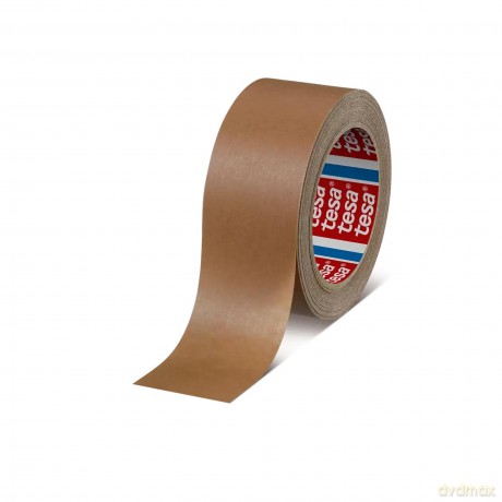 Taśma pakowa papierowa Tesapack brązowa 50mx50mm
