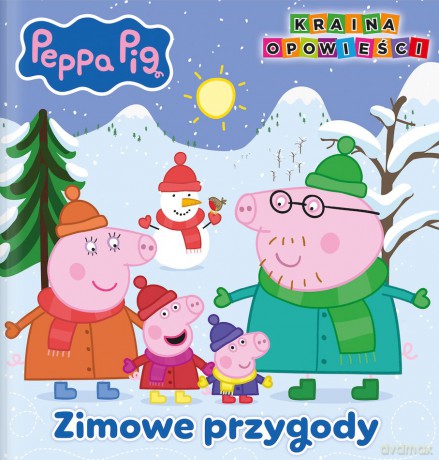 Zimowe przygody. Świnka Peppa. Kraina opowieści - Opracowanie zbiorowe