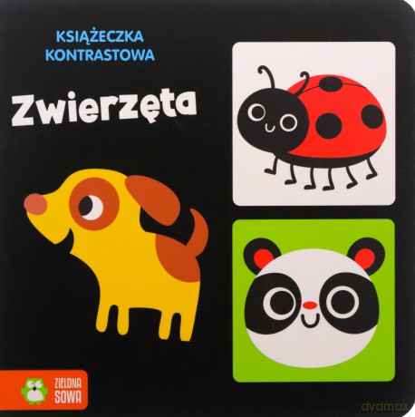 Zwierzęta. Książeczka kontrastowa - Opracowanie zbiorowe