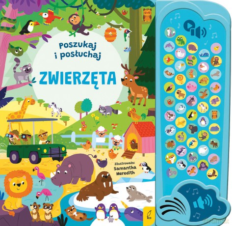 Zwierzęta. Poszukaj i posłuchaj - Samantha Meredith