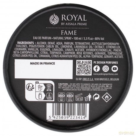 ASSALA PRIME ROYAL FAME FOR UNISEX 100ML