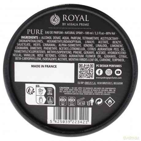 ASSALA PRIME ROYAL PURE FOR UNISEX 100ML