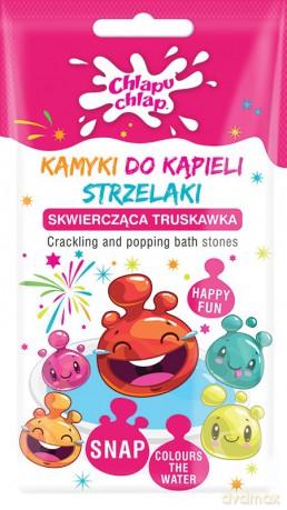 CHLAPU CHLAP Kamyki do kąpieli Strzelaki różowe