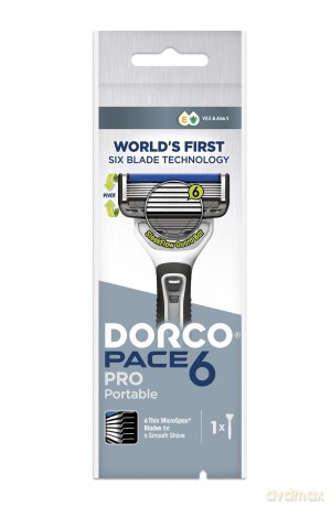 DORCO Maszynka jednorazowa Pace 6 PRO 1 szt - 6 ostrzy