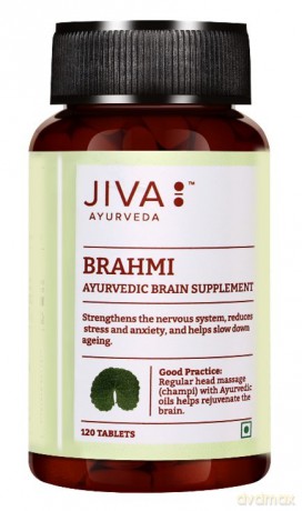 JIVA Brahmi Układ nerwowy 120 tbl