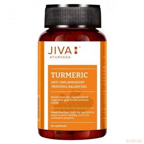 JIVA Turmeric Oczyszczanie i odporność 60 kps