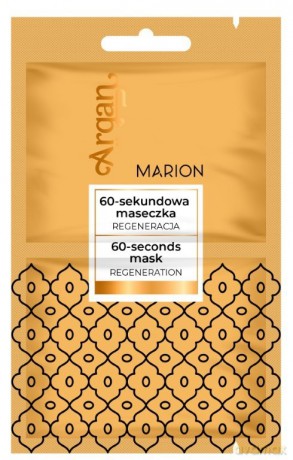 MARION Argan Maseczka 60-sekundowa do włosów Regeneracja 1 op. - 2 x 7,5 ml