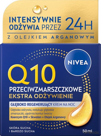 NIVEA V Q10 Extra Odżyw. Krem na noc 84977