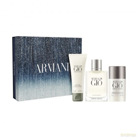 SEL ZESTAW GIORGIO ARMANI A.di Gio EDT 100ml+SG+DEO&