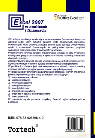 Exel 2007 W Analizach I Finasach - Tor Andrzej [KSIĄŻKA]