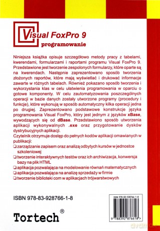 Visual Foxpro 9 Programowanie - Tor Andrzej [KSIĄŻKA]