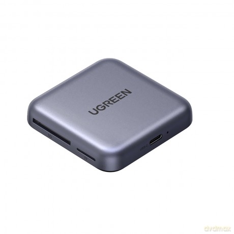 Czytnik kart pamięci Ugreen magnetyczny + ładowarka 100W PD 3w1 - szary
