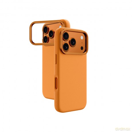 Etui AMAZINGTHING Glamour na iPhone 17 Pro - pomarańczowe