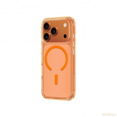 Etui AMAZINGTHING Minimal na iPhone 17 Pro kompatybilne z MagSafe - pomarańczowe