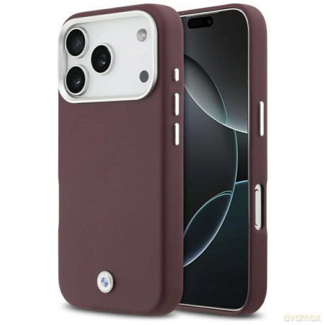 Etui BMW Sign Full Wrapped Metal MagSafe na iPhone 17 Pro - czerwone