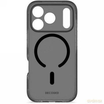Etui Decoded DropTec Transparent Backcover MagSafe na iPhone 17 Pro - czarne
