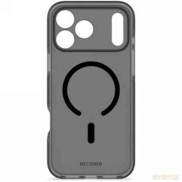 Etui Decoded DropTec Transparent Backcover MagSafe na iPhone 17 Pro Max - czarne