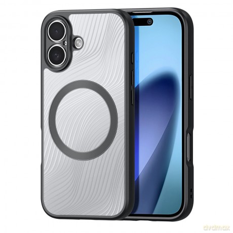 Etui Dux Ducis Aimo Mag z pierścieniem magnetycznym na iPhone 17 - czarne