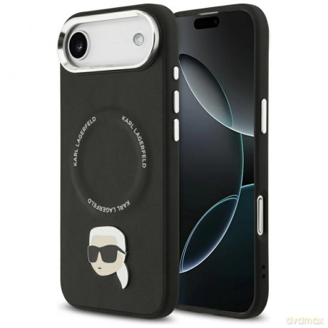 Etui Karl Lagerfeld Karl Pin MagSafe do iPhone Air - czarne