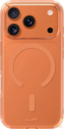 Etui Laut Crystal Fluro MagSafe na iPhone 17 Pro Max - przezroczysto-brązowe