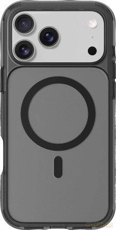 Etui Laut Crystal Matter X MagSafe na iPhone 17 Pro - przezroczysto-czarne
