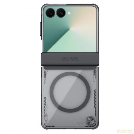 Etui Nillkin Iceblade Magnetic na Samsung Galaxy Z Flip 7 kompatybilne z MagSafe - czarne