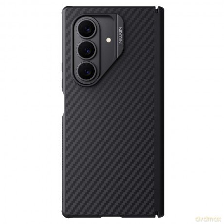 Etui Nillkin Synthetic Fiber Pro Magnetic na Samsung Galaxy Z Fold 7 kompatybilne z MagSafe - czarne