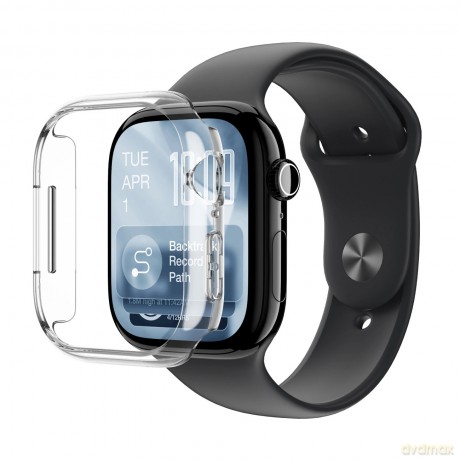 Etui ochronne AMAZINGTHING Minimal na Apple Watch Series 11 46mm - przeroczyste
