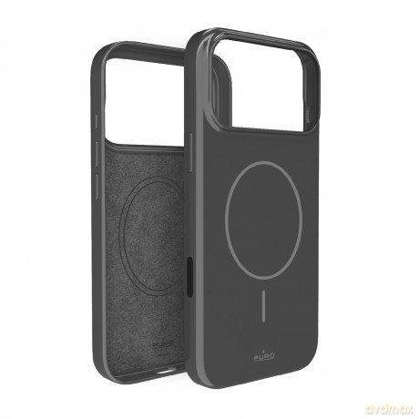 Etui ochronne Puro Pulse na iPhone 17 Pro poliwęglanowe - szare