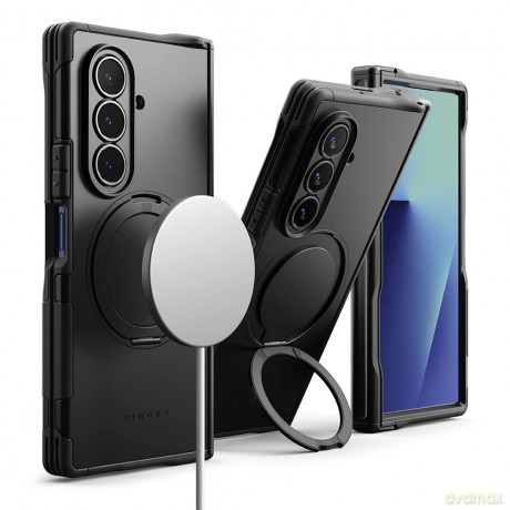 Etui Ringke Alles Magnetic MagSafe na Samsung Galaxy Z Fold 7 - czarne