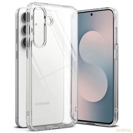 Etui Ringke Fusion na Samsung Galaxy S25 FE - przezroczyste